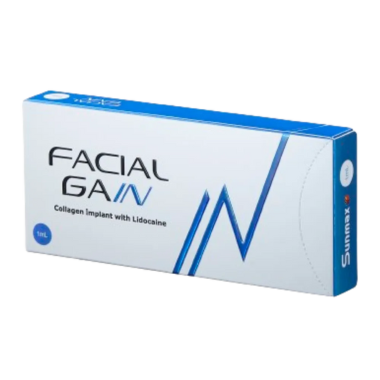 Facial Gain Collagen Implant with Lidocaine – Smooth Wrinkles, Restore Volume & Improve Skin Firmness