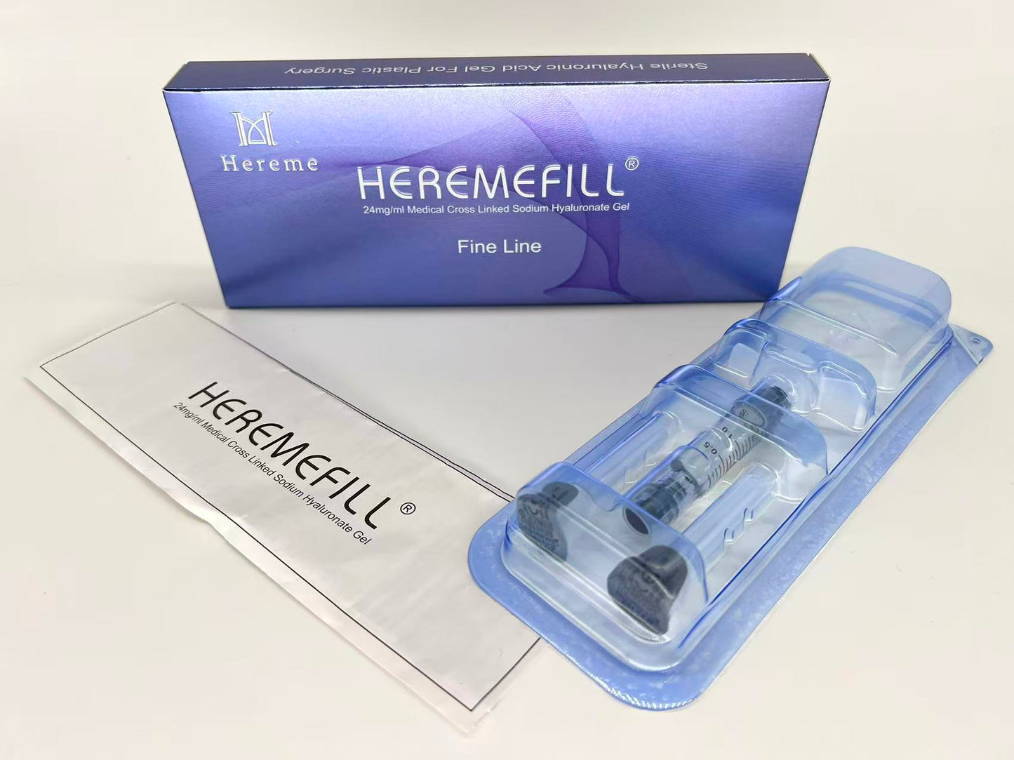 Hyaluronic Acid Face Filler Gel for Anti-Aging and Wrinkle Reduction